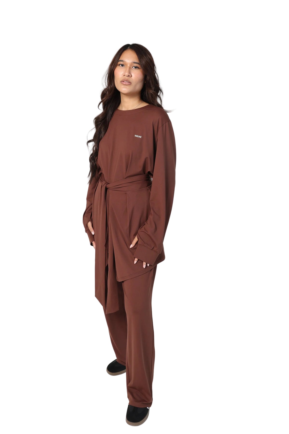 MODEST SPORT 3 PIECES SET BROWN